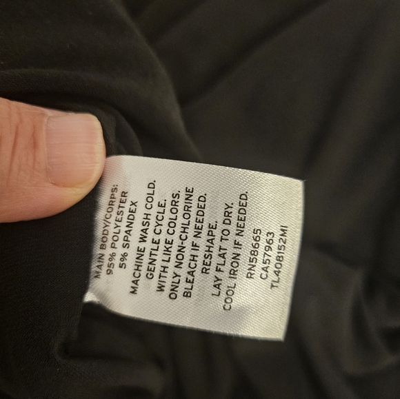 Nordstrom Black Mini Dress - Picture 3 of 3